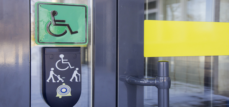 automatic handicap door opener in Desert Hot Springs