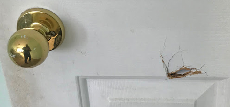 interior door hole repair Desert Hot Springs